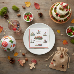 Elsa Beskow Children of the Forest Napkin