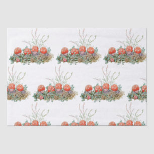 Elsa Beskow Whimsical Mushroom Children  Tissue Paper
