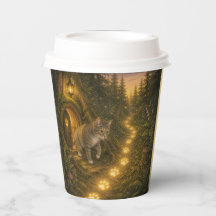 Elsa from Whiskerwood – Glowing Paws Paper Cups