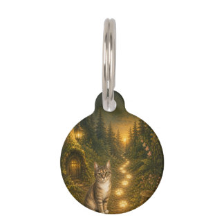 Elsa from Whiskerwood – Magical Glow Paws Pet Tag