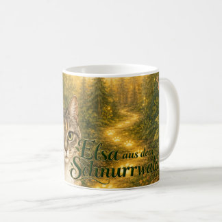 Elsa Schnurrwald – Magical Glow Paws Mug 🐱