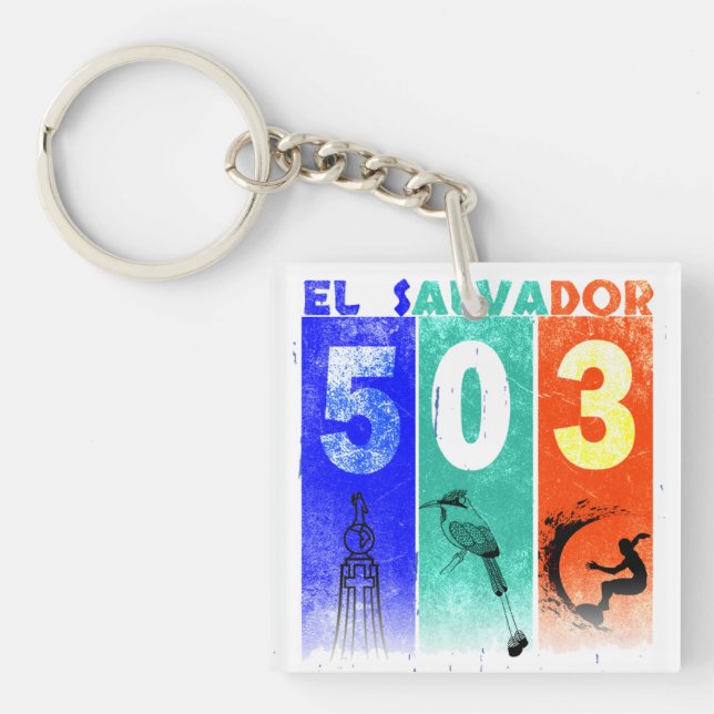 ELSALVADOR 503 KEY RING (Front)