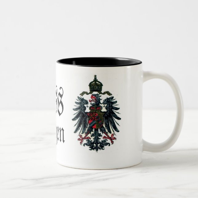 Elsass-Lothringen, Two-Tone Coffee Mug (Right)