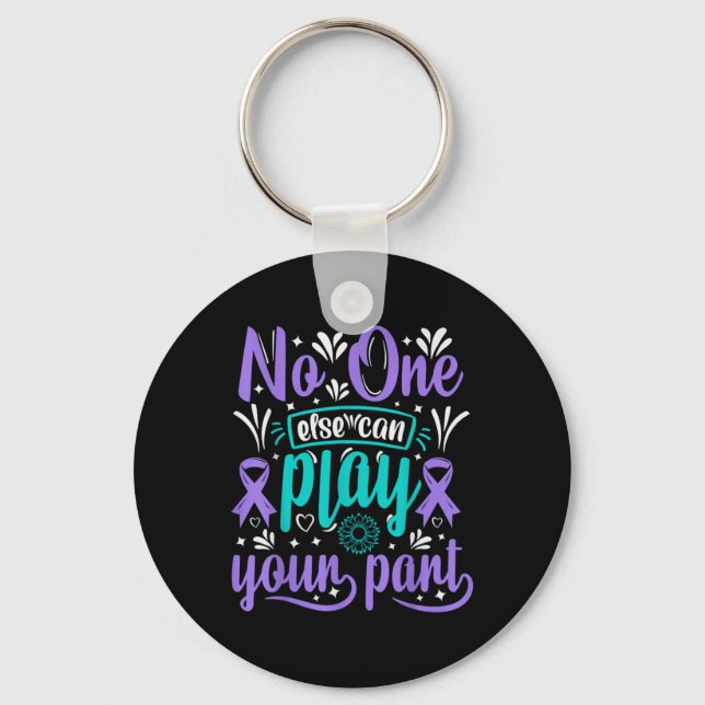 Else Can Play Your Part  Key Ring (Front)