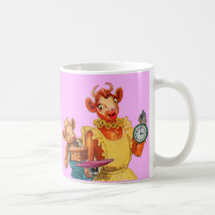 Elsie the Cow and daughter Beulah - It's Cake Time Coffee Mug