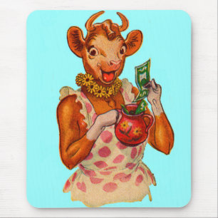 Elsie the Cow, money manager Mouse Mat
