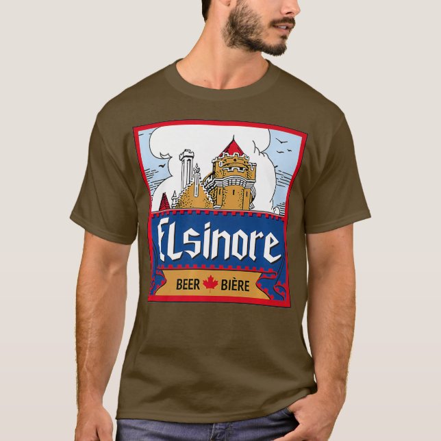 Elsinore Craft Beer Brewing Graphic Tee (Front)