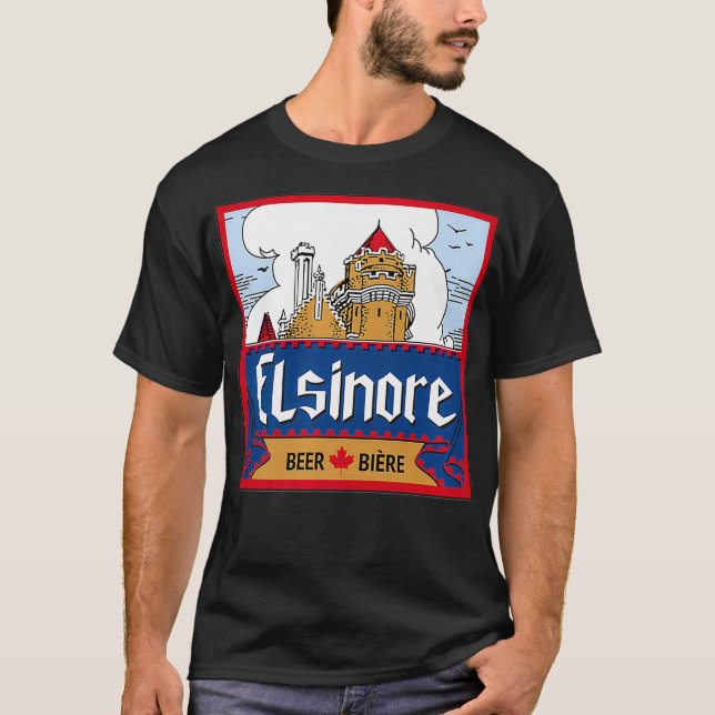 Elsinore Craft Beer Brewing Graphic Tee (Front)