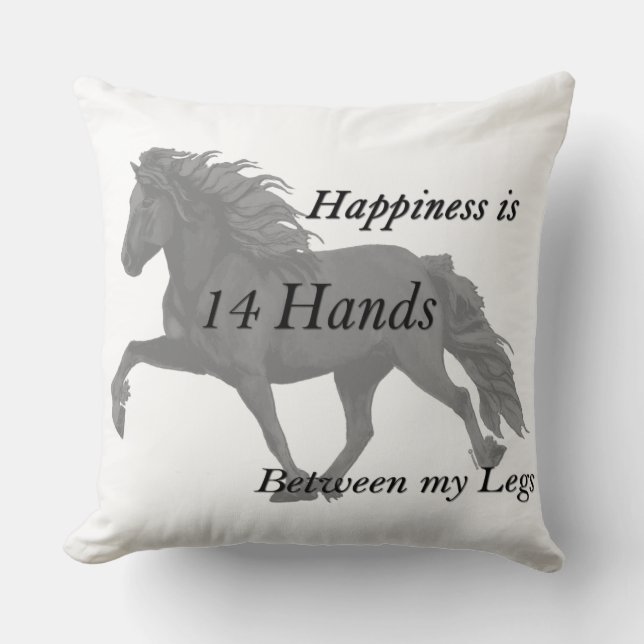 Elska Icelandic Horse in Tolt 3 Cushion (Front)