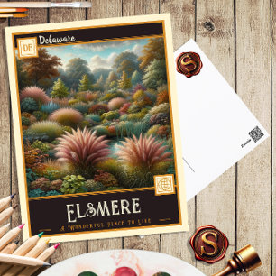 Elsmere, Delaware Vintage Postcard