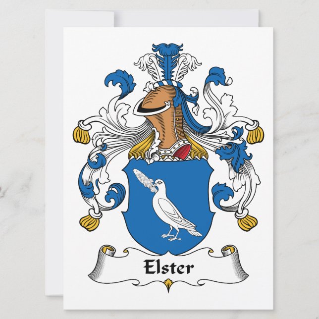 Elster Family Crest (Front)