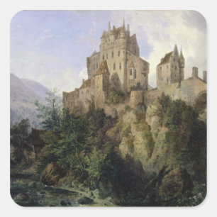 Eltz Castle Square Sticker