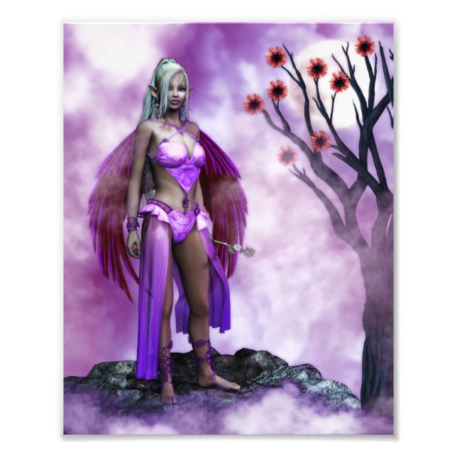 Elven Beauty Photo Print (Front)