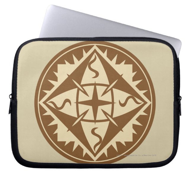 Elven Flag Laptop Sleeve (Front)