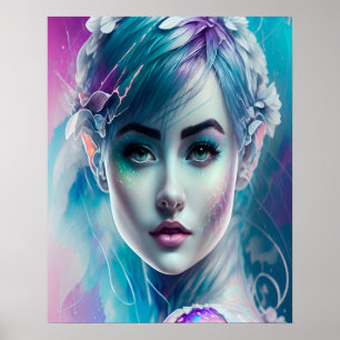 Elven Flower Poster