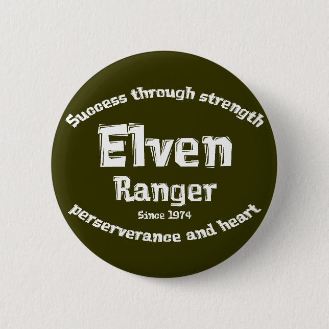 Elven Gifts 6 Cm Round Badge (Front)