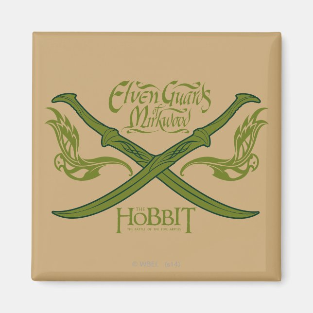 Elven Guards of Mirkwood Movie Icon Magnet (Front)