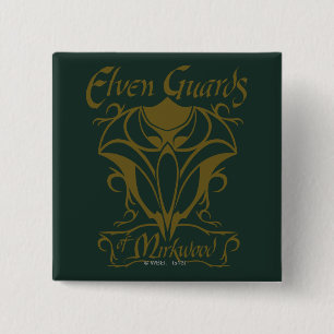 Elven Guards of Mirkwood Name 15 Cm Square Badge