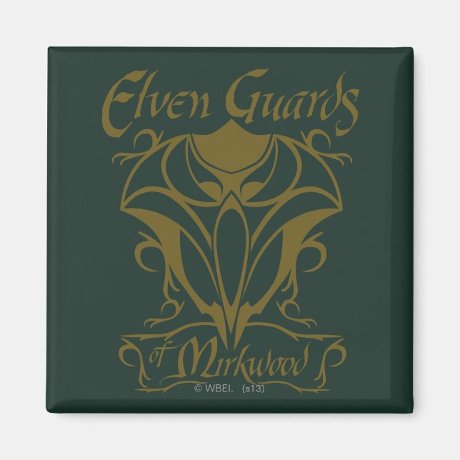Elven Guards of Mirkwood Name Magnet (Front)