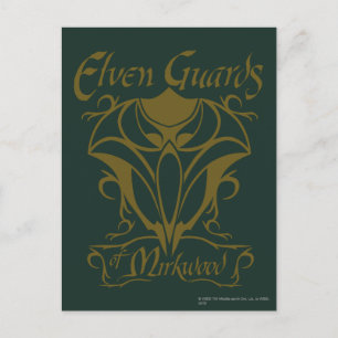 Elven Guards of Mirkwood Name Postcard