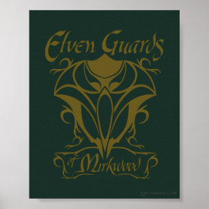 Elven Guards of Mirkwood Name Poster