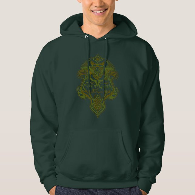 Elven Guards of Mirkwood Shield Icon Hoodie (Front)