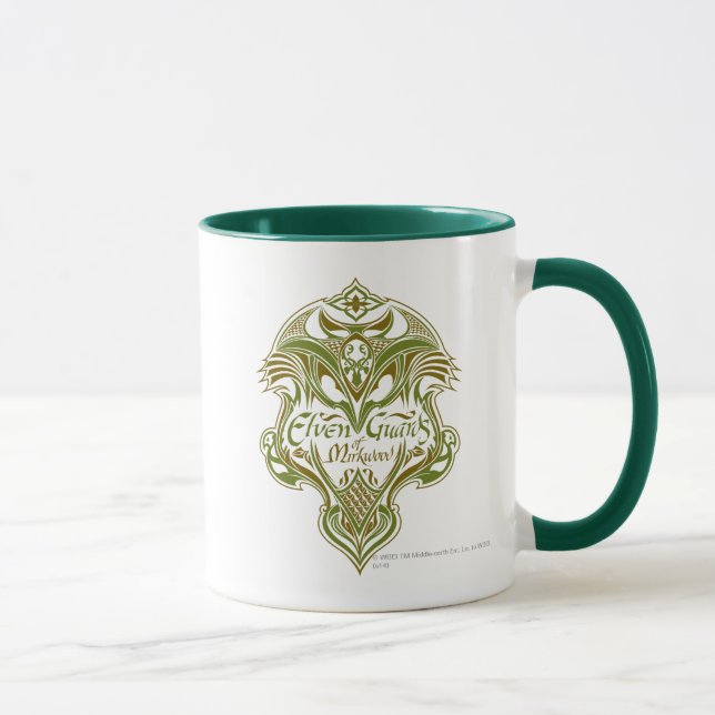 Elven Guards of Mirkwood Shield Icon Mug (Right)