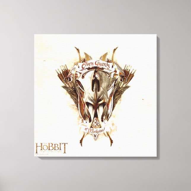 Elven Guards of Mirkwood Weaponry Canvas Print (Front)