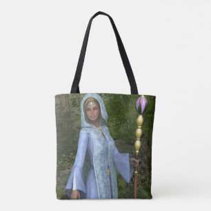 Elven Maiden All-Over Print Tote Bag