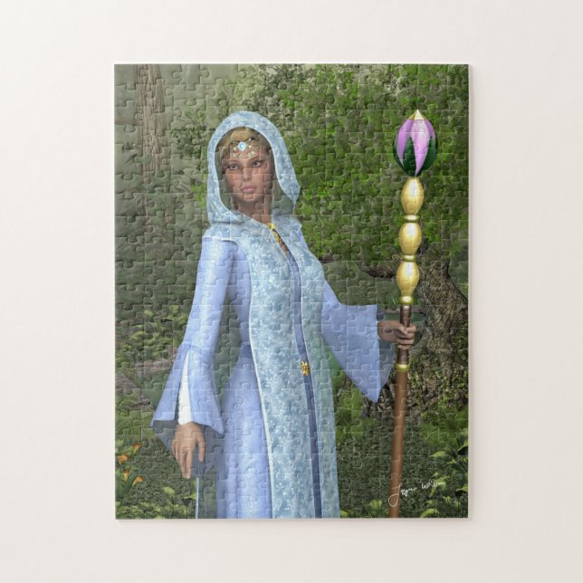 Elven Maiden Jigsaw Puzzle (Vertical)