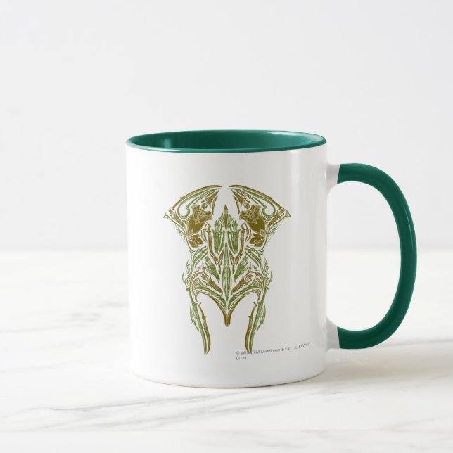 Elven Weapons Helmet Icon Mug (Right)