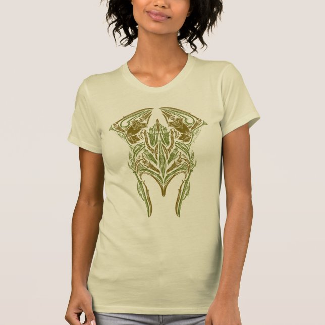 Elven Weapons Helmet Icon T-Shirt (Front)