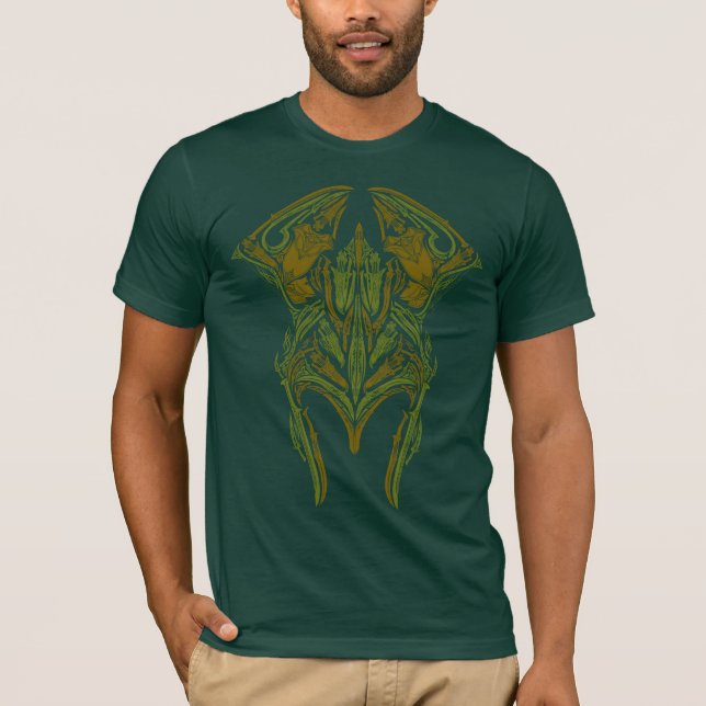 Elven Weapons Helmet Icon T-Shirt (Front)