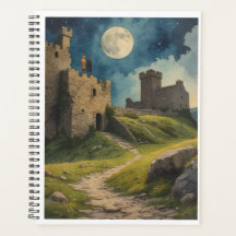 Elves Ancient Ireland Under the Night Sky Planner