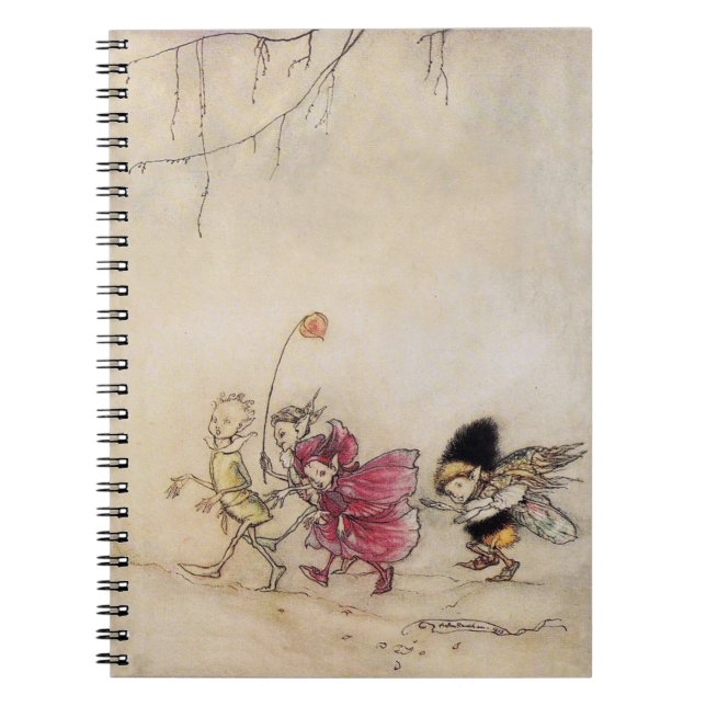 Elves and Fairies Notebook (Front)