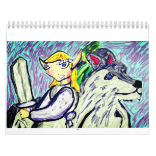 Elves art calendar