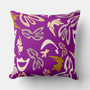 Elves, Butterflies and Masks 6 Cushion