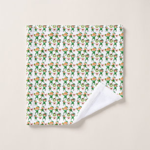 Elves Elves Elves Wash Cloth