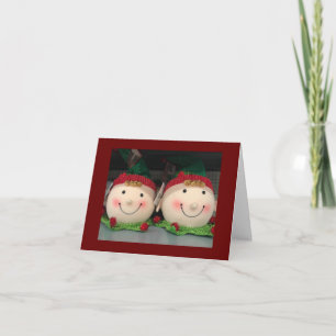 ELVES GOT TOGETHER TO SAY ***MERRY CHRISTMAS*** CARD