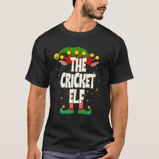 Elves Group The Cricket Elf Christmas T-Shirt