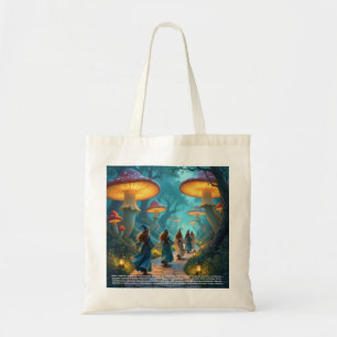 Elves Mushrooms Tote Bag