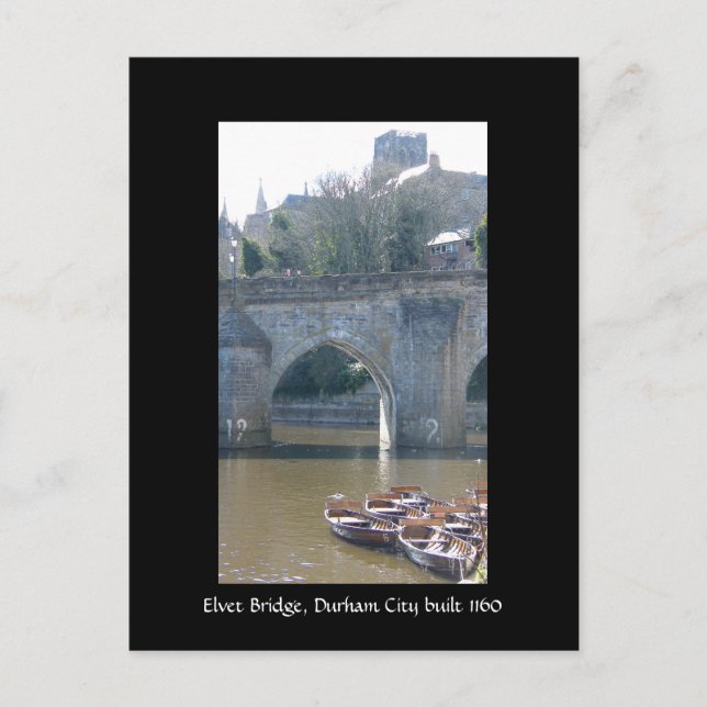 Elvet Bridge Postcard (Front)