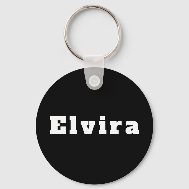 Elvira Key Ring (Front)