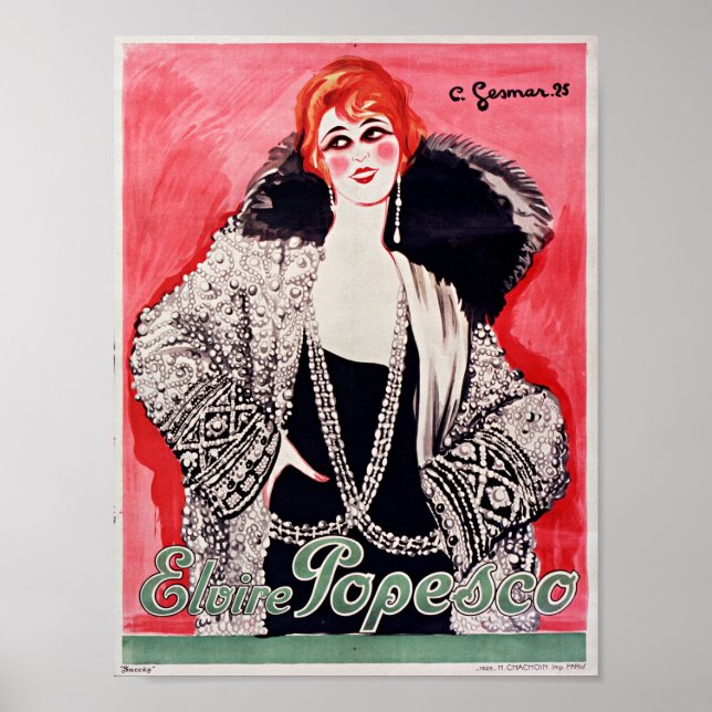 Elvire Popescu Poster (Front)