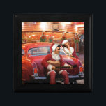 Elvis and Marilyn Christmas Gift Box<br><div class="desc">Elvis and Marilyn Christmas</div>