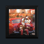 Elvis and Marilyn Christmas Gift Box<br><div class="desc">Elvis and Marilyn Christmas</div>
