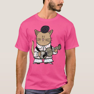 Elvis Cat - Rock'N'Roll Design T-Shirt