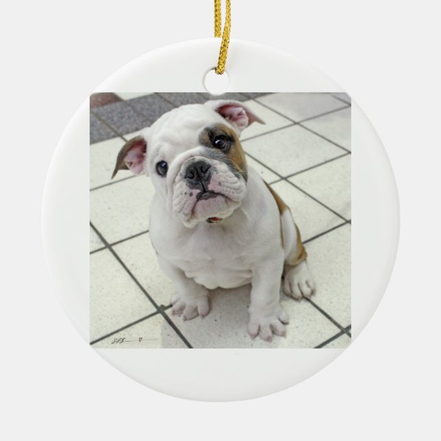 elvis ceramic tree decoration (Front)