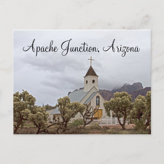 Elvis church, Apache Junction, Arizona Postcard (Front)