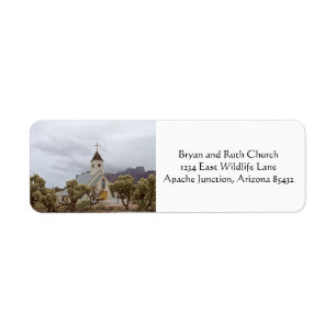 Elvis church at the Superstition mountains